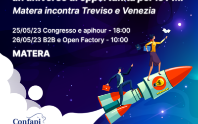“Confapi Space: un universo di opportunità per le PMI” – Matera incontra Treviso e Venezia