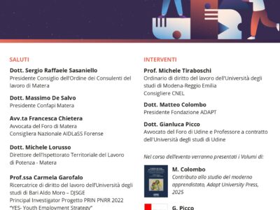 Occupabilità dei giovani e ruolo delle relazioni industriali: tirocini, contratti temporanei e apprendistato