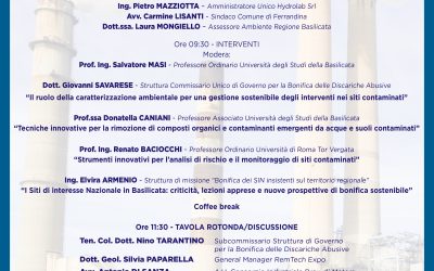 Convegno di studio “Bonifica dei siti contaminati e criticità delle aree SIN: nuovi strumenti di indagine e di intervento”