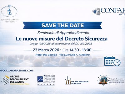 Le nuove misure del Decreto Sicurezza