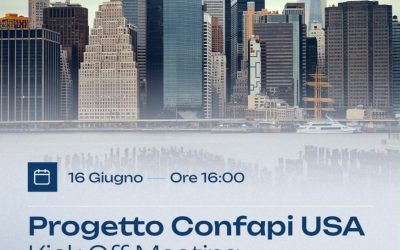 Kick off Confapi USA – Save the date 16 Giugno 2026 ore 16:00