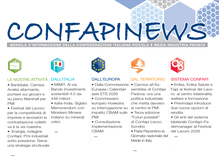 Online il numero 100 di Confapinews