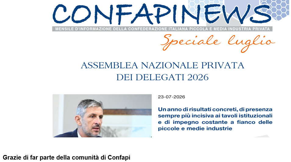 Online il numero 102 di Confapinews