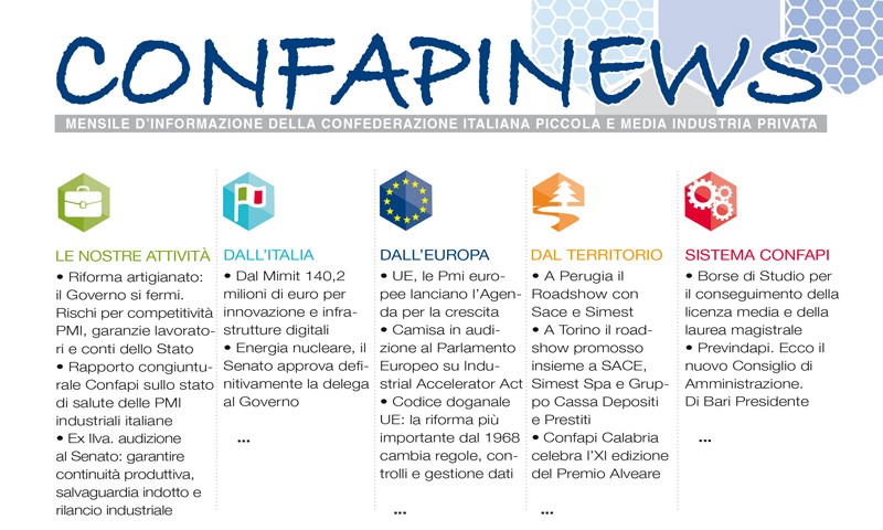 È online il nuovo numero di Confapinews